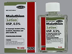 malathion 0.5 % lotion