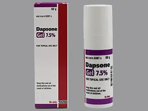 dapsone 7.5 % topical gel with pump