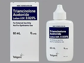 triamcinolone acetonide 0.025 % lotion