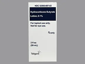 hydrocortisone butyrate 0.1 % lotion
