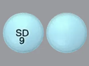 Austedo 9 mg tablet
