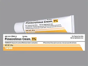 pimecrolimus 1 % topical cream