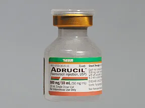 Adrucil 500 mg/10 mL intravenous solution