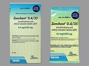 Zenchent (28) 0.4 mg-35 mcg tablet