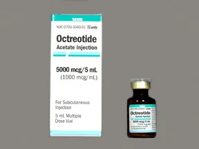 octreotide acetate 1,000 mcg/mL injection solution