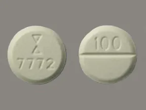 clozapine 100 mg tablet