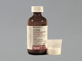 cefdinir 250 mg/5 mL oral suspension