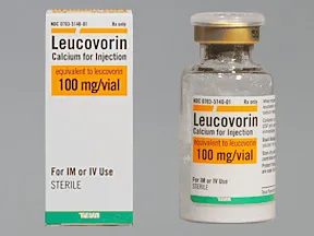 leucovorin calcium 100 mg solution for injection