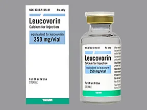 leucovorin calcium 350 mg solution for injection