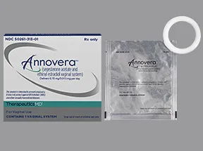 Annovera 0.15 mg-0.013 mg/24 hr vaginal ring