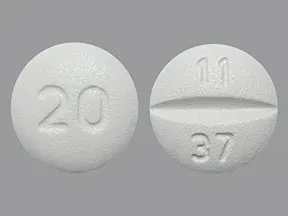 escitalopram 20 mg tablet