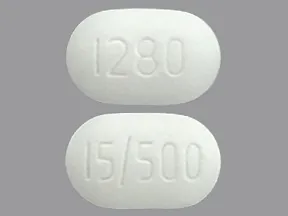 pioglitazone 15 mg-metformin 500 mg tablet