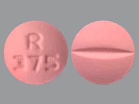 metoprolol tartrate 37.5 mg tablet