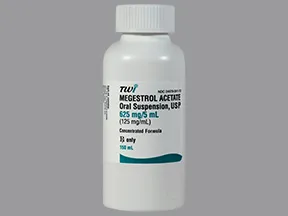 megestrol 625 mg/5 mL (125 mg/mL) oral suspension