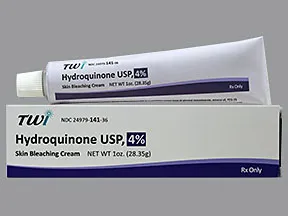 hydroquinone 4 % topical cream