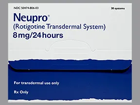Neupro 8 mg/24 hour transdermal 24 hour patch