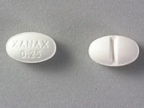 what does xanax do to the brain