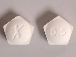 Xanax XR 0.5 mg tablet,extended release