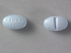 Xanax 1 mg tablet
