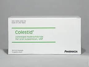 Colestid 5 gram oral packet