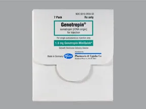 Genotropin MiniQuick 1.6 mg/0.25 mL subcutaneous syringe