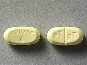 Glynase 6 mg tablet