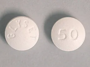 Glyset 50 mg tablet