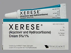 Xerese 5 %-1 % topical cream