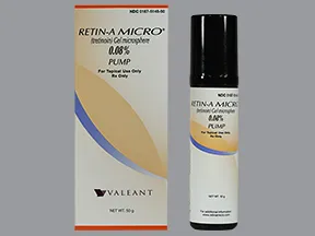 Retin-A Micro Pump 0.08 % topical gel