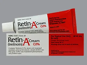 Retin-A 0.1 % topical cream
