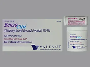 Benzaclin Pump 1 %-5 % topical gel