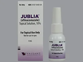 Jublia 10 % topical solution with applicator