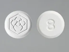 Fanapt 8 mg tablet
