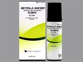 Retin-A Micro Pump 0.06 % topical gel