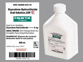 oxycodone 5 mg/5 mL oral solution