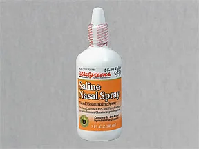 Saline Nasal 0.65 % spray aerosol