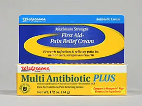 Multi Antibiotic Plus 3.5 mg-10,000 unit-10 mg/gram topical cream