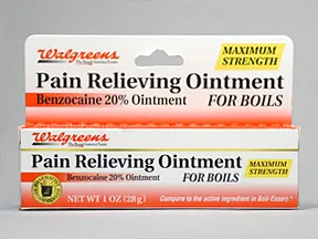 Pain Relieving Benzocaine Topical Uses Side Effects