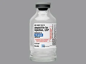 ampicillin 10 gram solution for injection