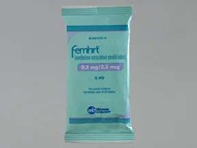 Femhrt Low Dose 0.5 mg-2.5 mcg tablet
