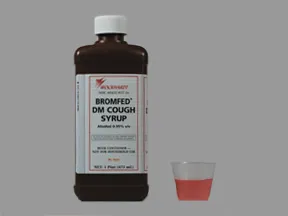 Bromfed DM 2 mg-30 mg-10 mg/5 mL oral syrup