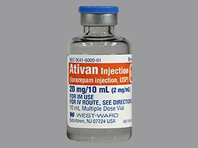 order ativan injection side effects