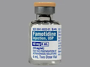 famotidine 10 mg/mL intravenous solution