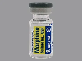 morphine 8 mg/mL intravenous solution