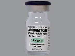 Adriamycin 10 mg intravenous solution