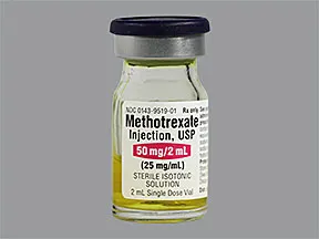 methotrexate sodium (PF) 25 mg/mL injection solution