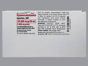 Cyanocobalamin Vit B 12 Injection Uses Side Effects Interactions Pictures Warnings Dosing Webmd