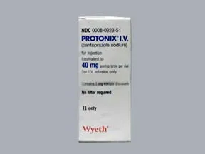 What is protonix iv used for side effects