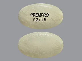 Prempro 0.3 mg-1.5 mg tablet