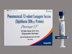 Prevnar 13 (PF) 0.5 mL intramuscular syringe